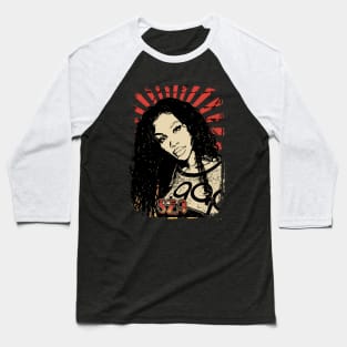 Sza /// Solana Imani Rowe Retro Vintage Aesthetic Baseball T-Shirt